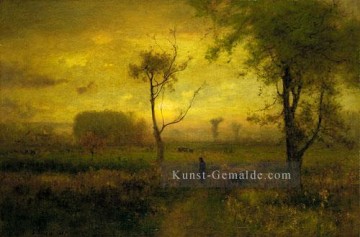  Sonnenaufgang Maler - Sonnenaufgang Landschaft Tonalist George Inness